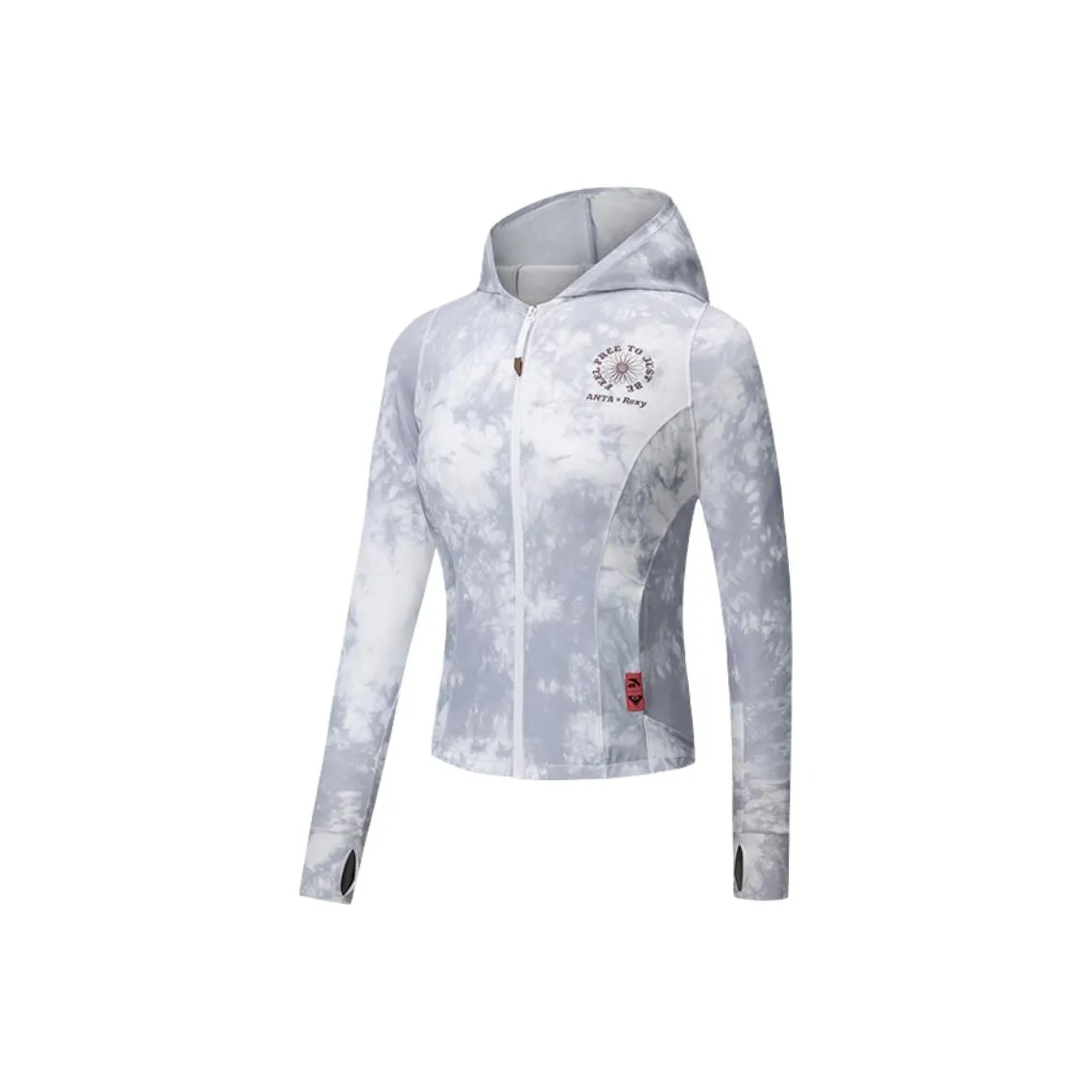 ANTA x Roxy Life Collection Куртки и Пальто Женские Снежинка Белый С принтом по всей поверхности