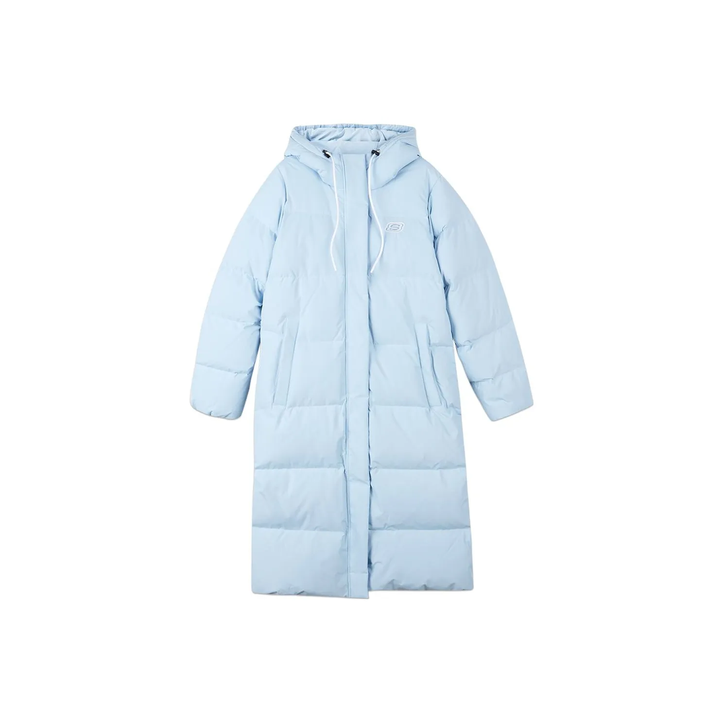 Skechers Colorful Пуховик Женские Кашемировый Синий