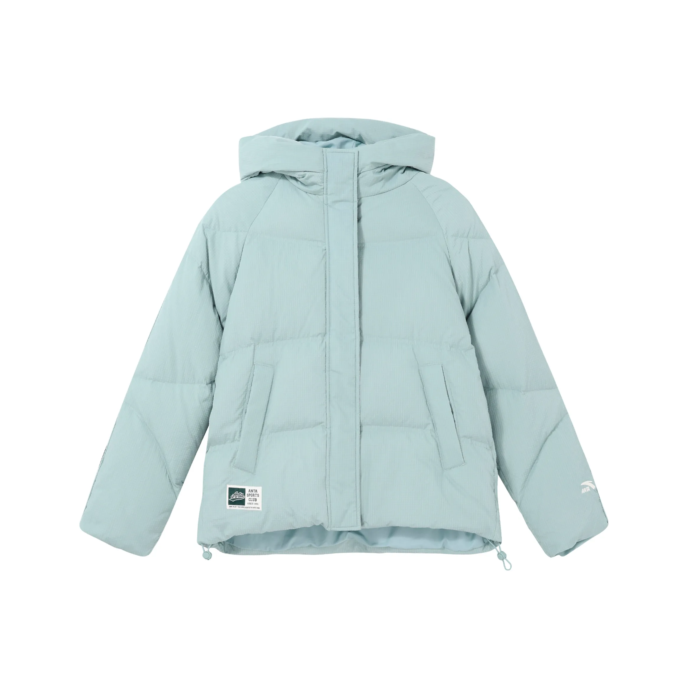 ANTA Life Collection Пуховик Женские Краб Оболочка Зеленый