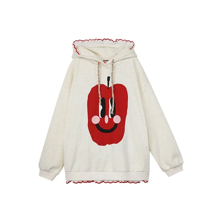 MASOOMAKE Толстовка Женская Белая