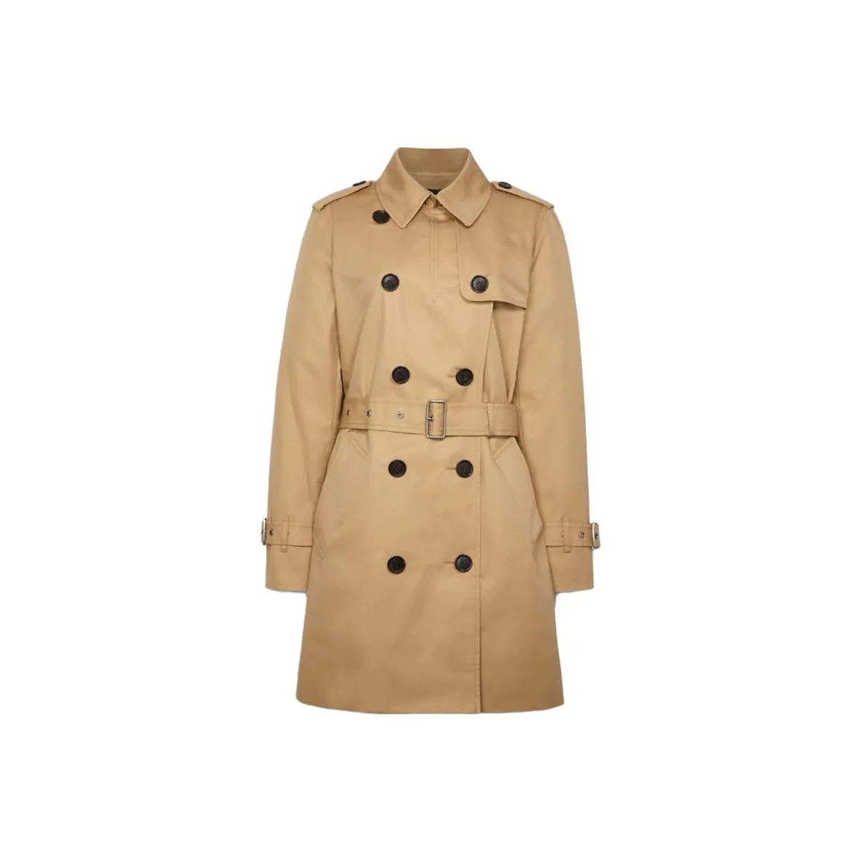 COACH Хаки Женское Пальто