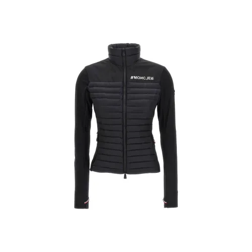 Moncler Grenoble Черная Женская Пуховая Куртка