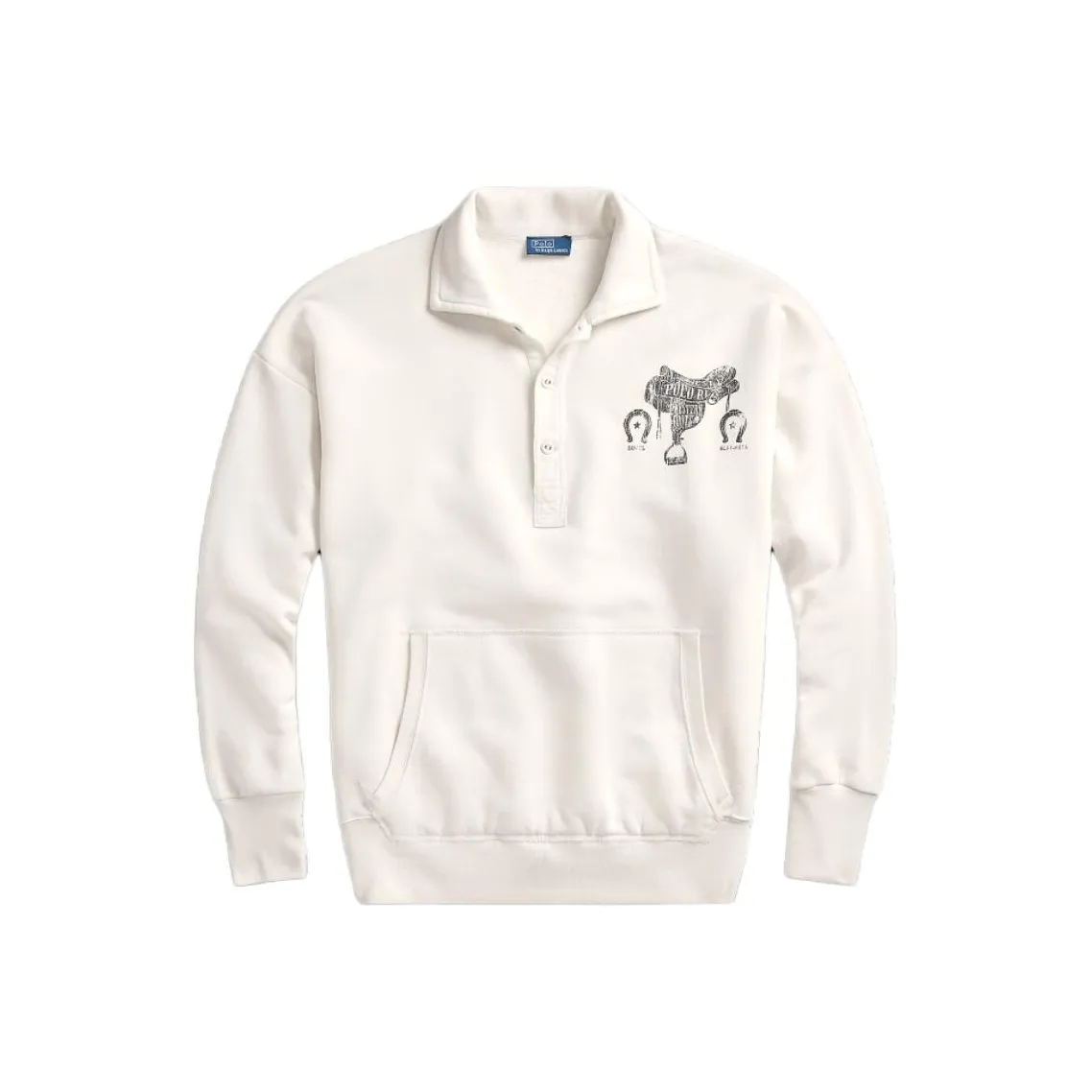 Polo Ralph Lauren FW24 Свитшот Женские Кремовый