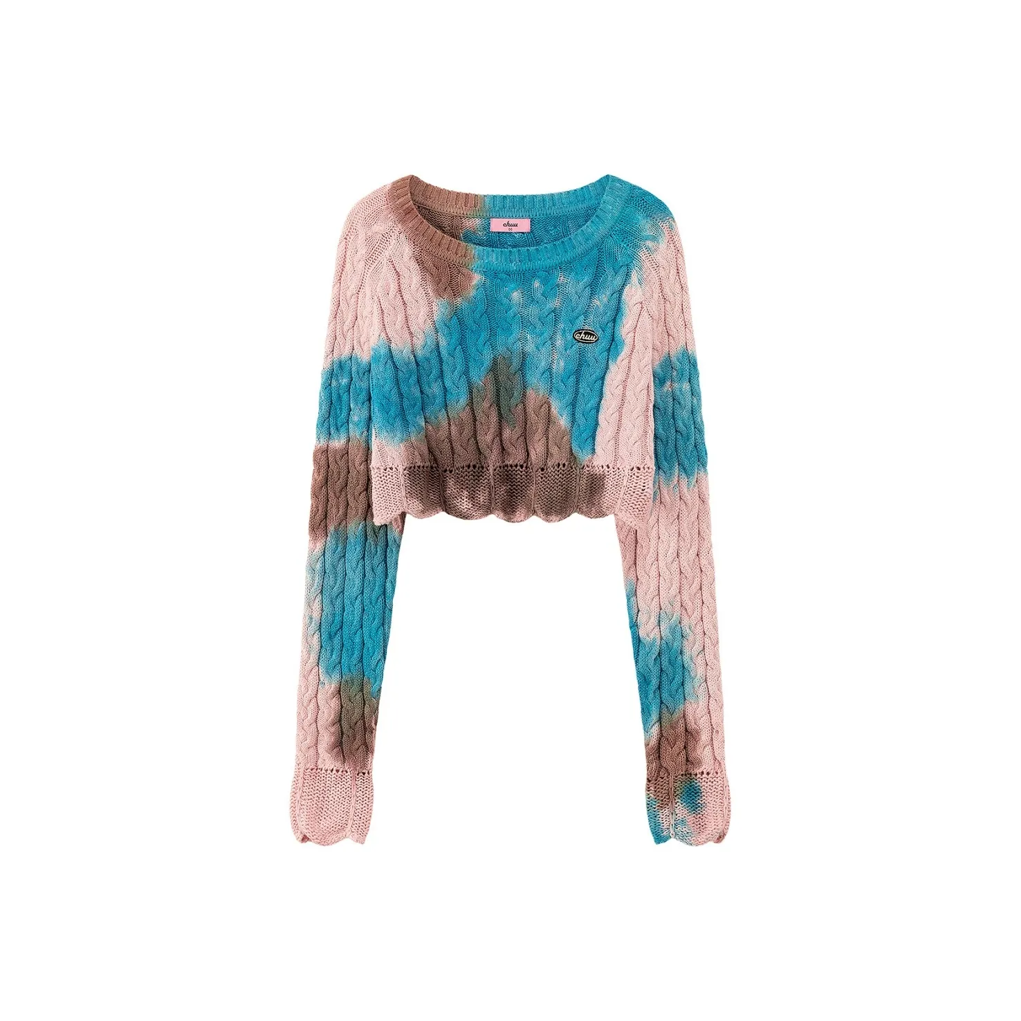 CHUU Розовый Tie Dye Женские Трикотаж