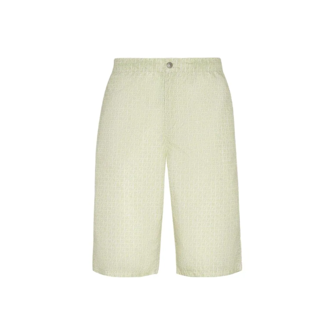 Fendi Ecru Мужские Повседневные Шорты