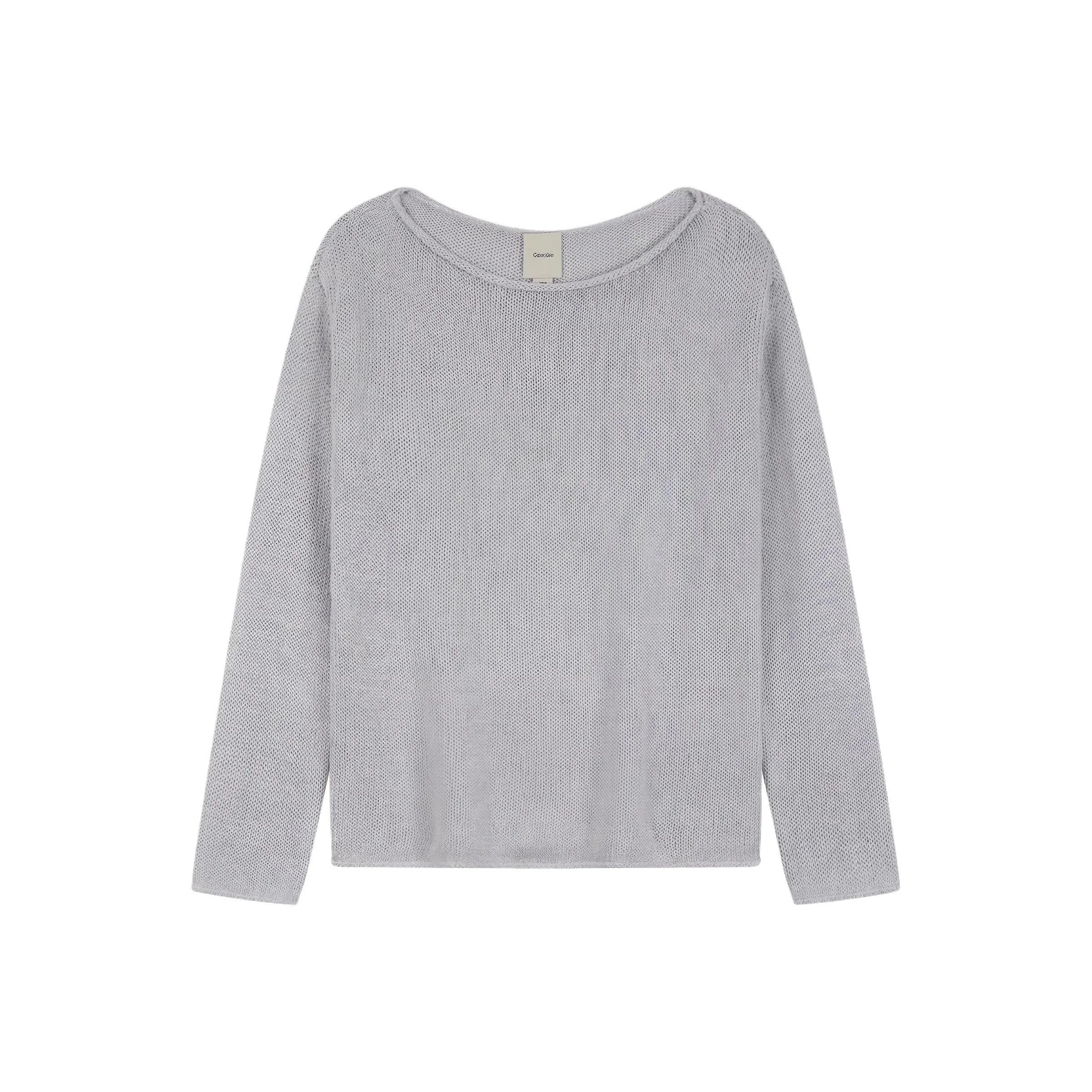 CALVIN KLEIN Knitwear Women's FPU Fuzzy Mist Gray