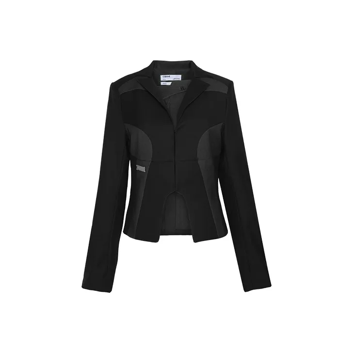 C2H4 Arc Cutting Splicing Layered Tailored Jacket 'Black'