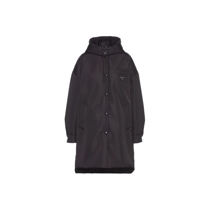 PRADA Light Re Nylon Triangle logo Raincoat