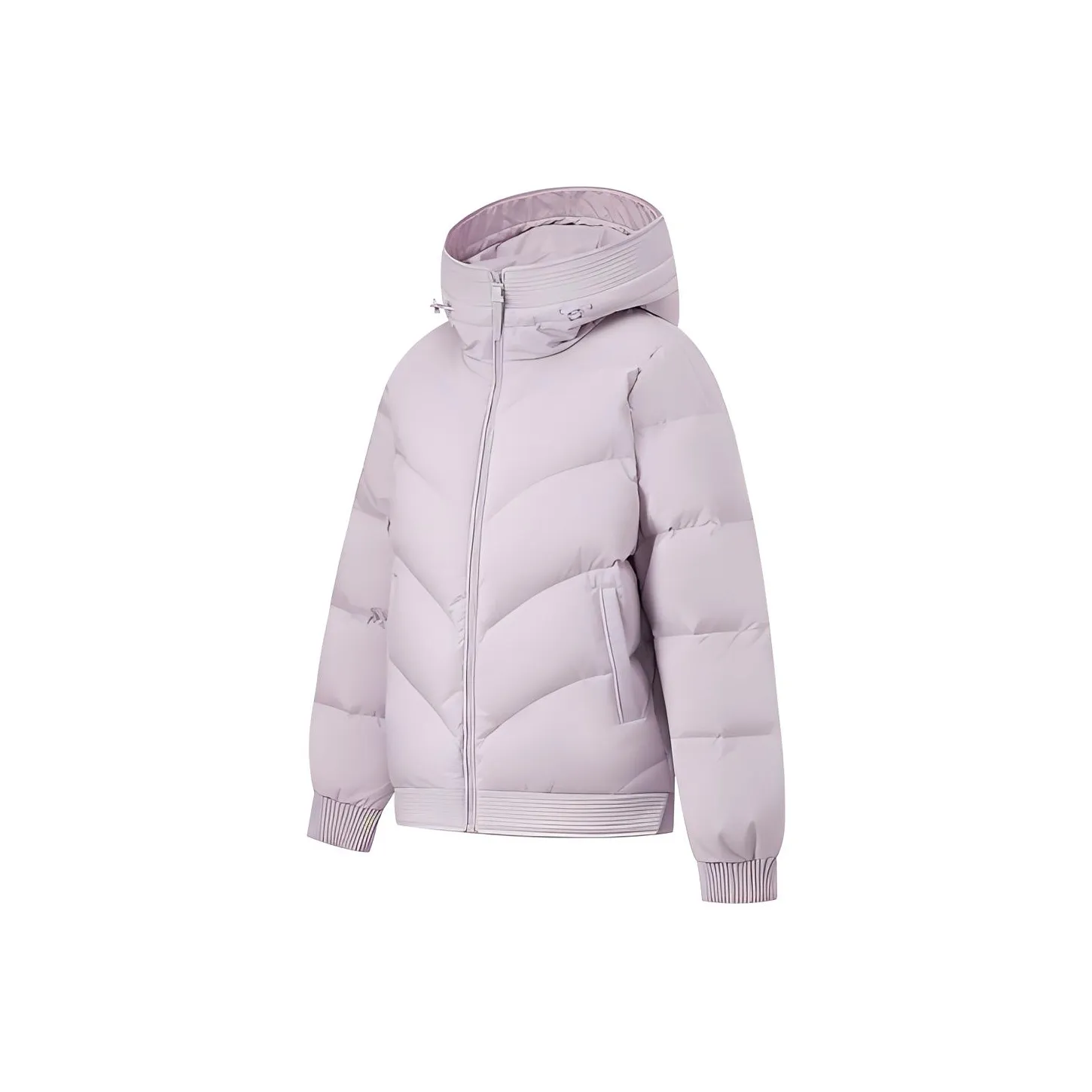 Fitness Series Пуховик с подкладкой женский шелковый фиолетовый