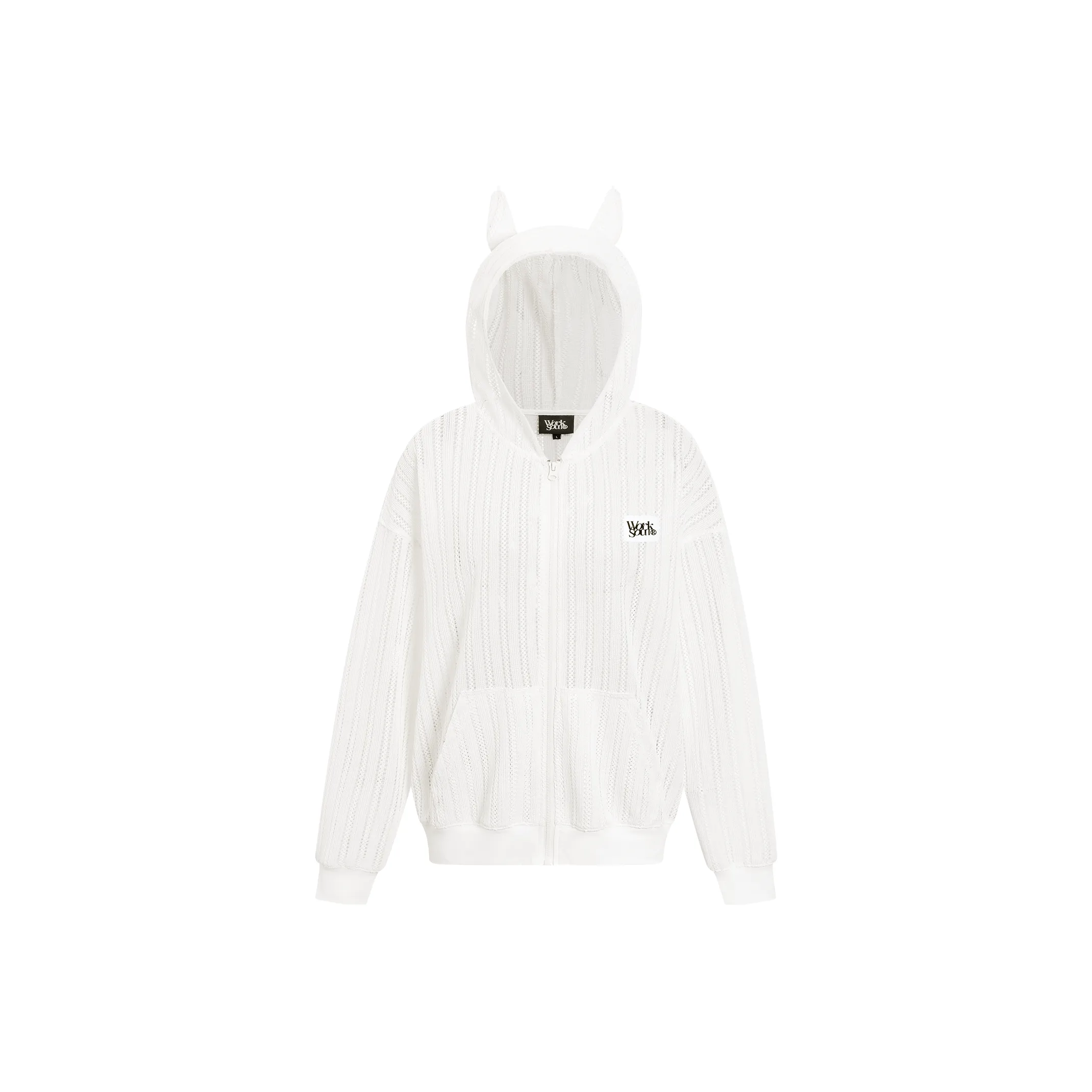 WORKSOUT Hooded Cover Up Knitwear Women's