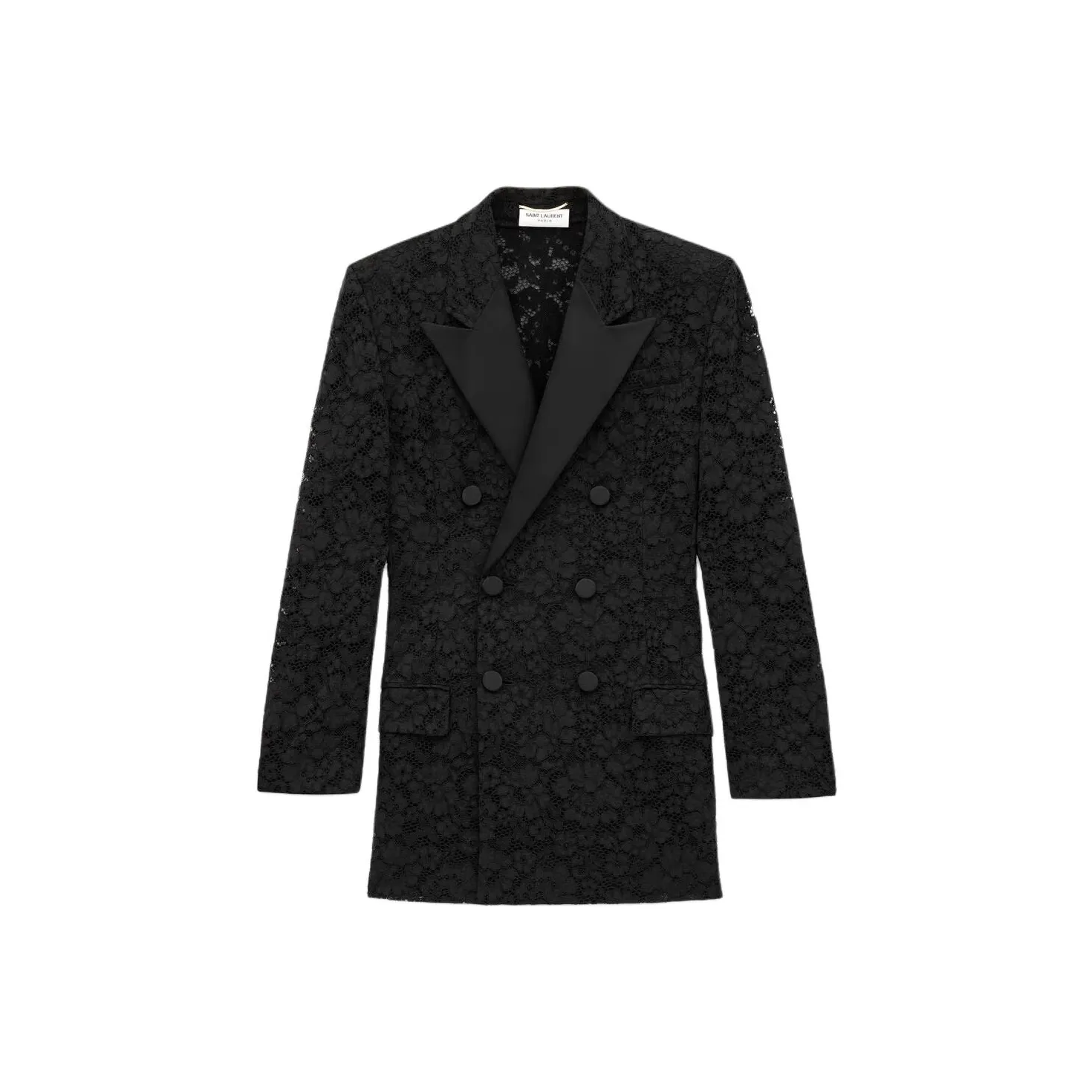 SAINT LAURENT Double Breasted Tuxedo Jacket