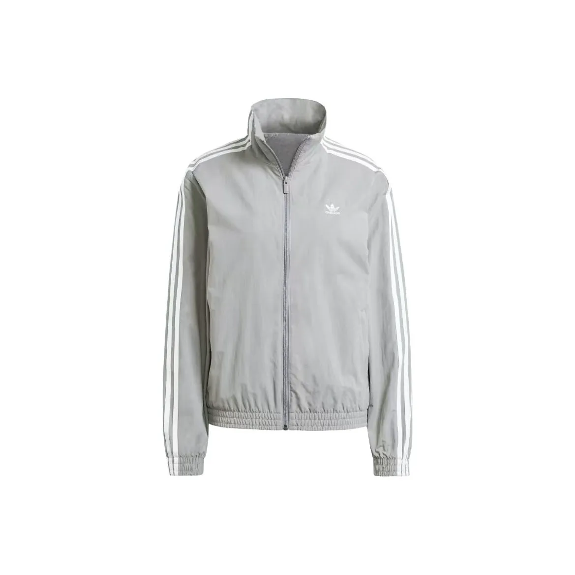 Adidas Originals Women's Woven Track Top Grey Three
