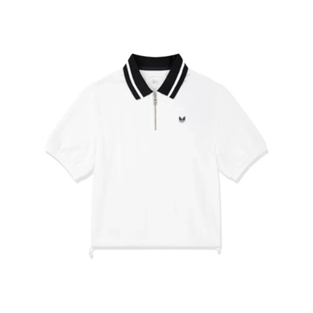 QIAODAN Sports Life Collection Polo Shirt Women's Jordan White