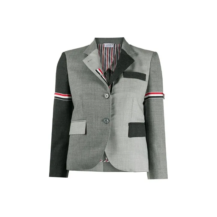 THOM BROWNE Fun Mix Panelled Blazer