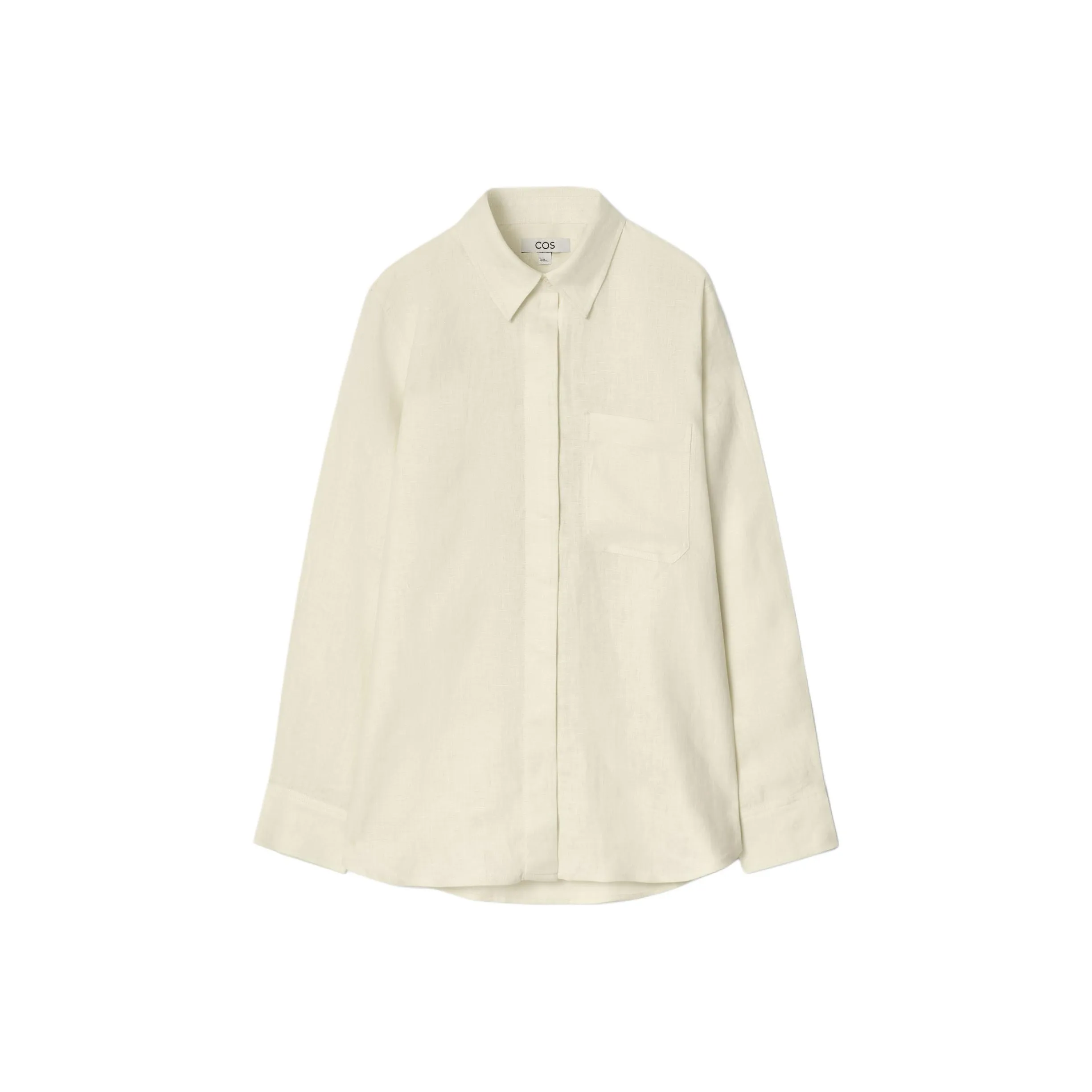 COS Бежево-желтые Женские Рубашки