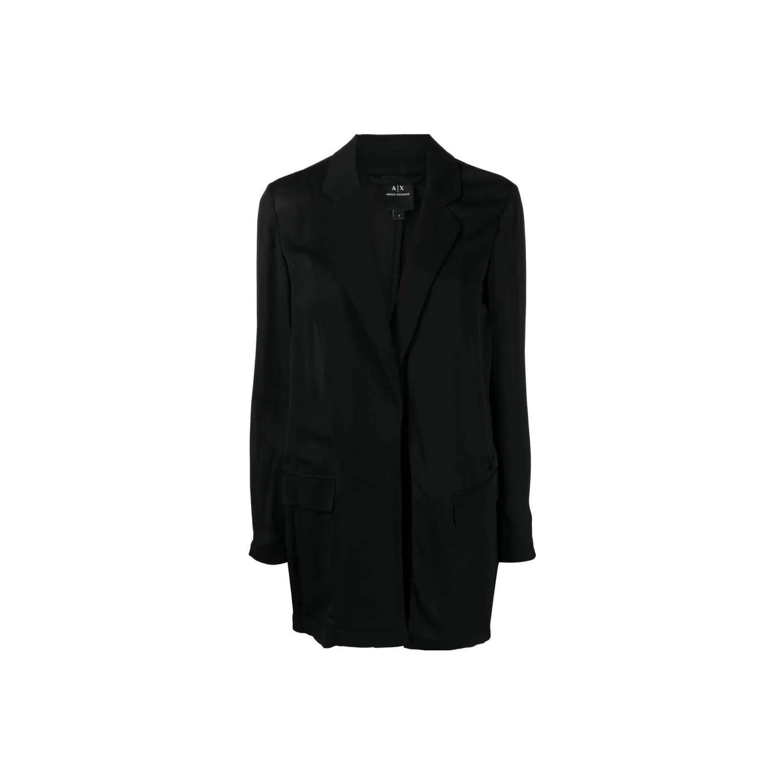 ARMANI EXCHANGE Бизнес-костюм пальто женское черное