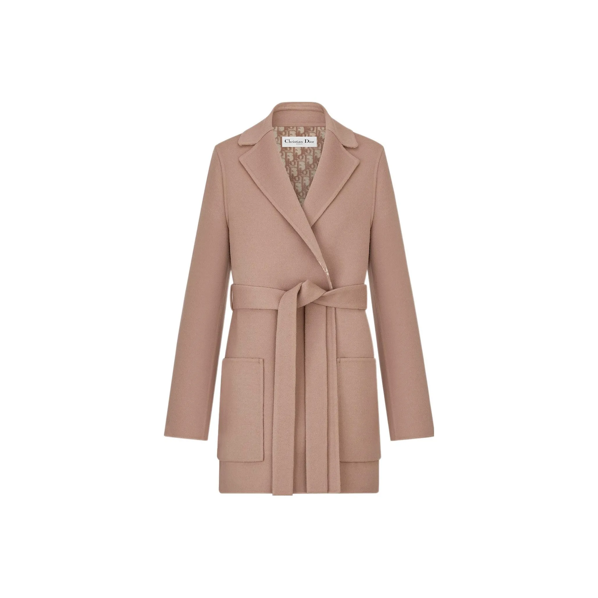 DIOR Coats Women's Rose Pink