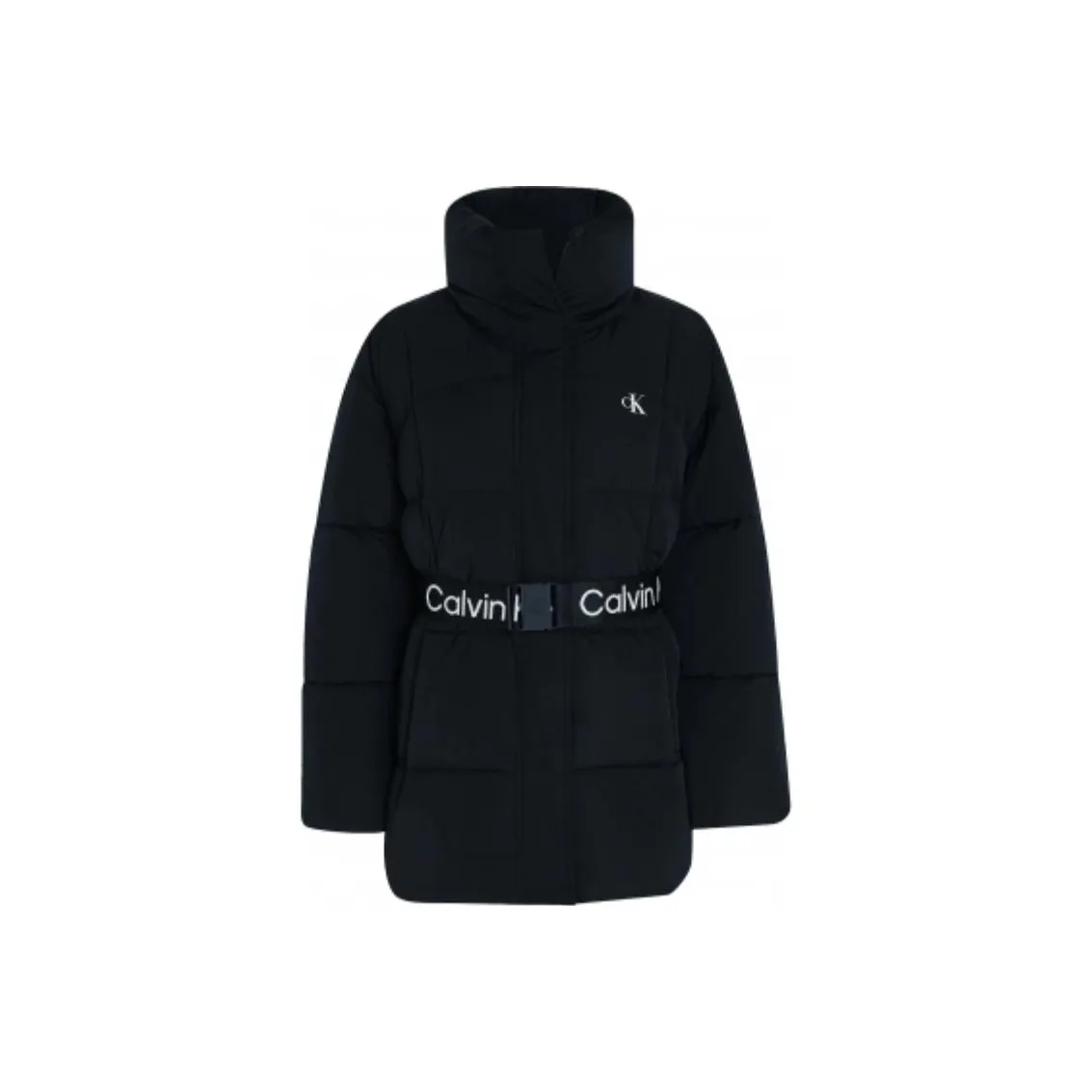 Calvin Klein Jeans Belted Puffer Jacket
