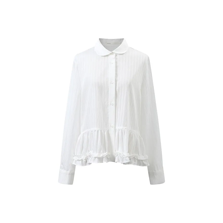 VEIL OPENING Белые Женские Рубашки