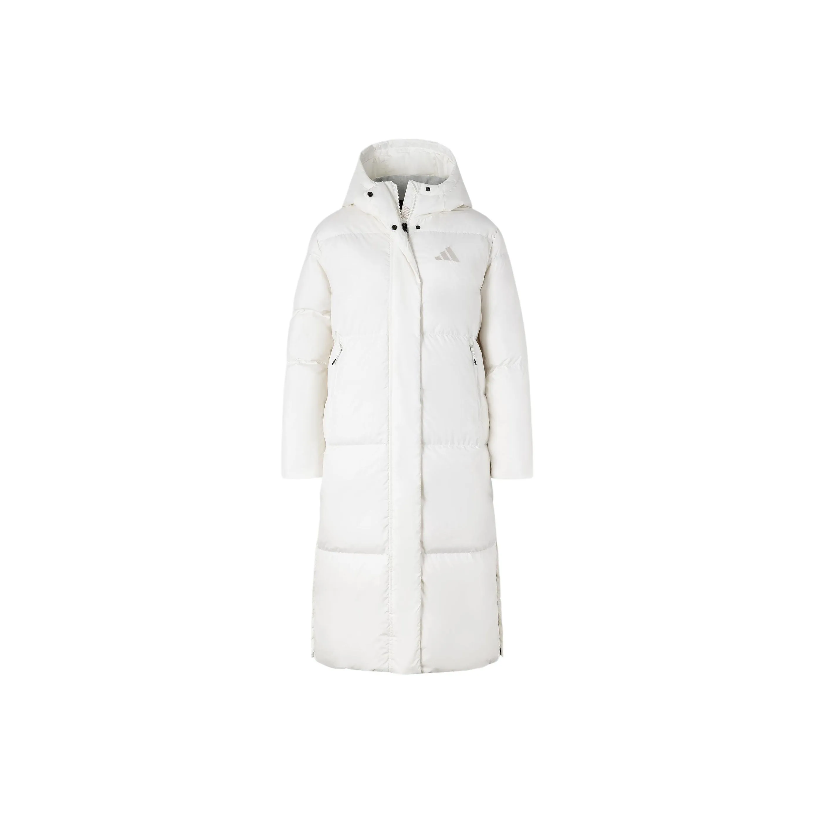 Adidas PUFFY LONG DOWN JACKET Down Jacket Women's Jade White