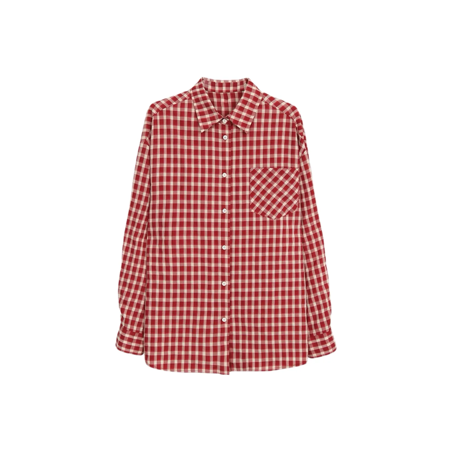 Vine Color Red Женские Рубашки