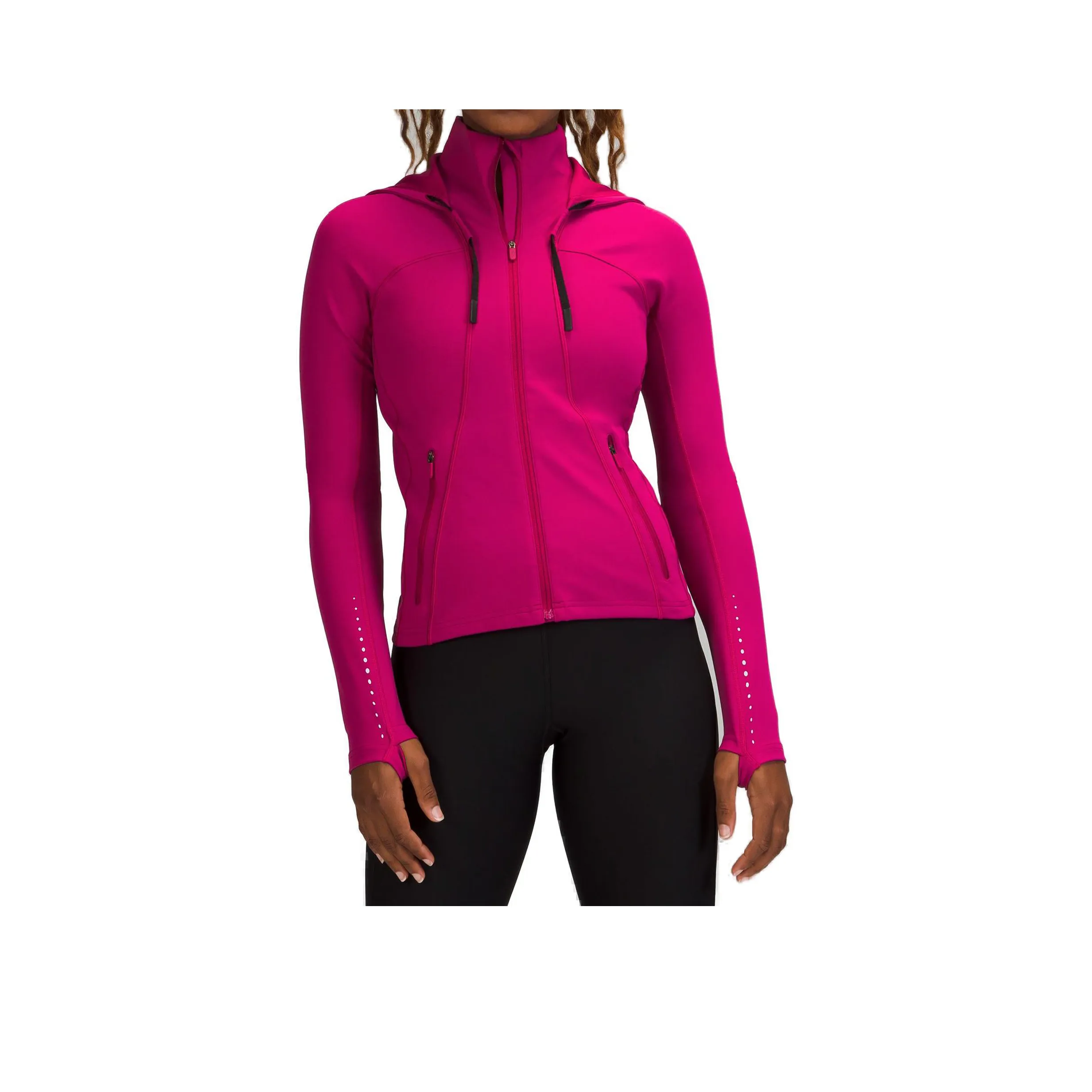 lululemon Дождевка Отталкивающие Куртки и Пальто Женские Дикая Ягода