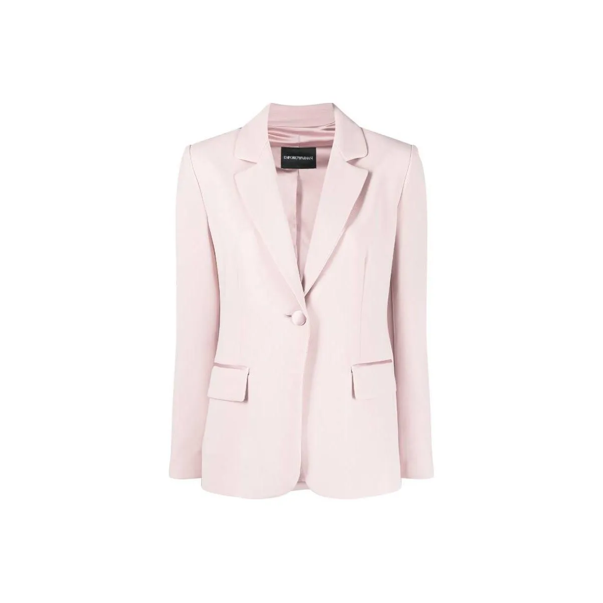 EMPORIO ARMANI FW22 Бизнес-костюм Пальто Женское Светло-розовое