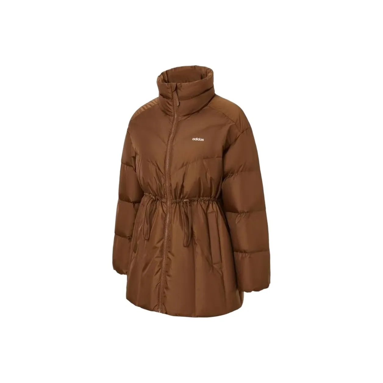 Adidas Пуховик Женские Коричневый