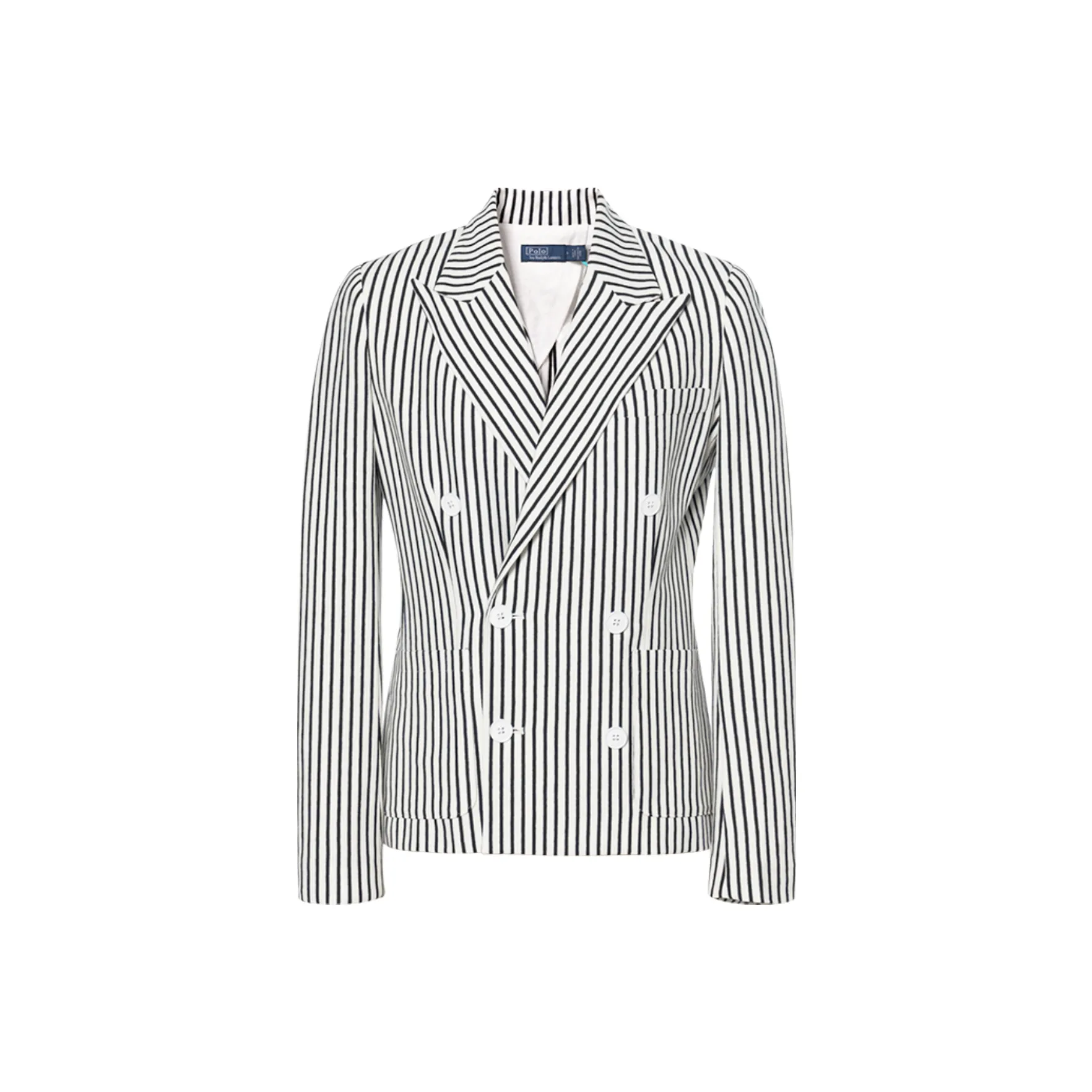 Versatile for multiple occasions Striped Double breasted Blazer