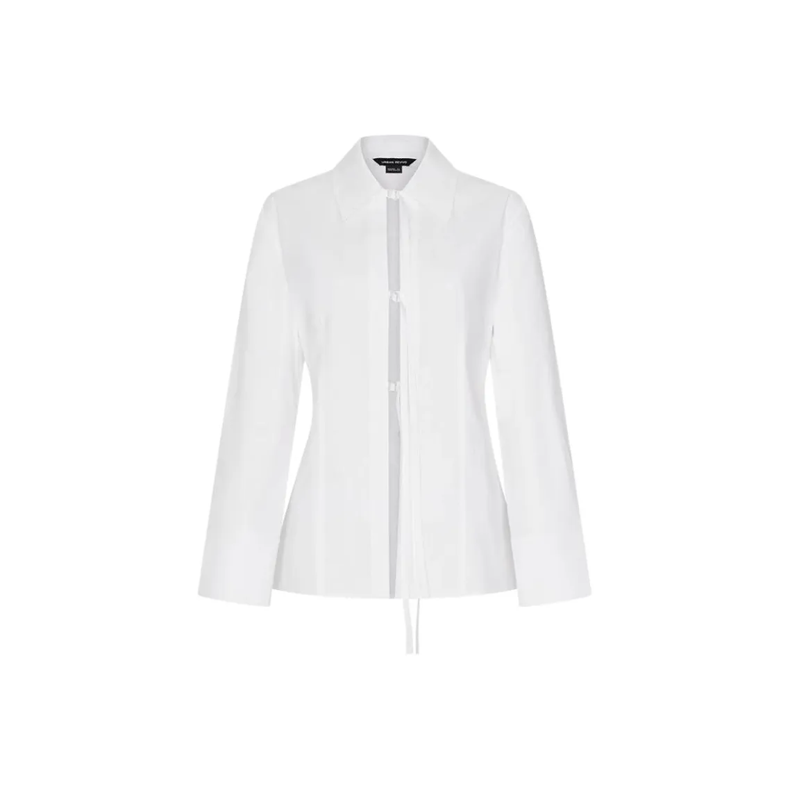 URBAN REVIVO Рубашка Женская Натуральный Белый