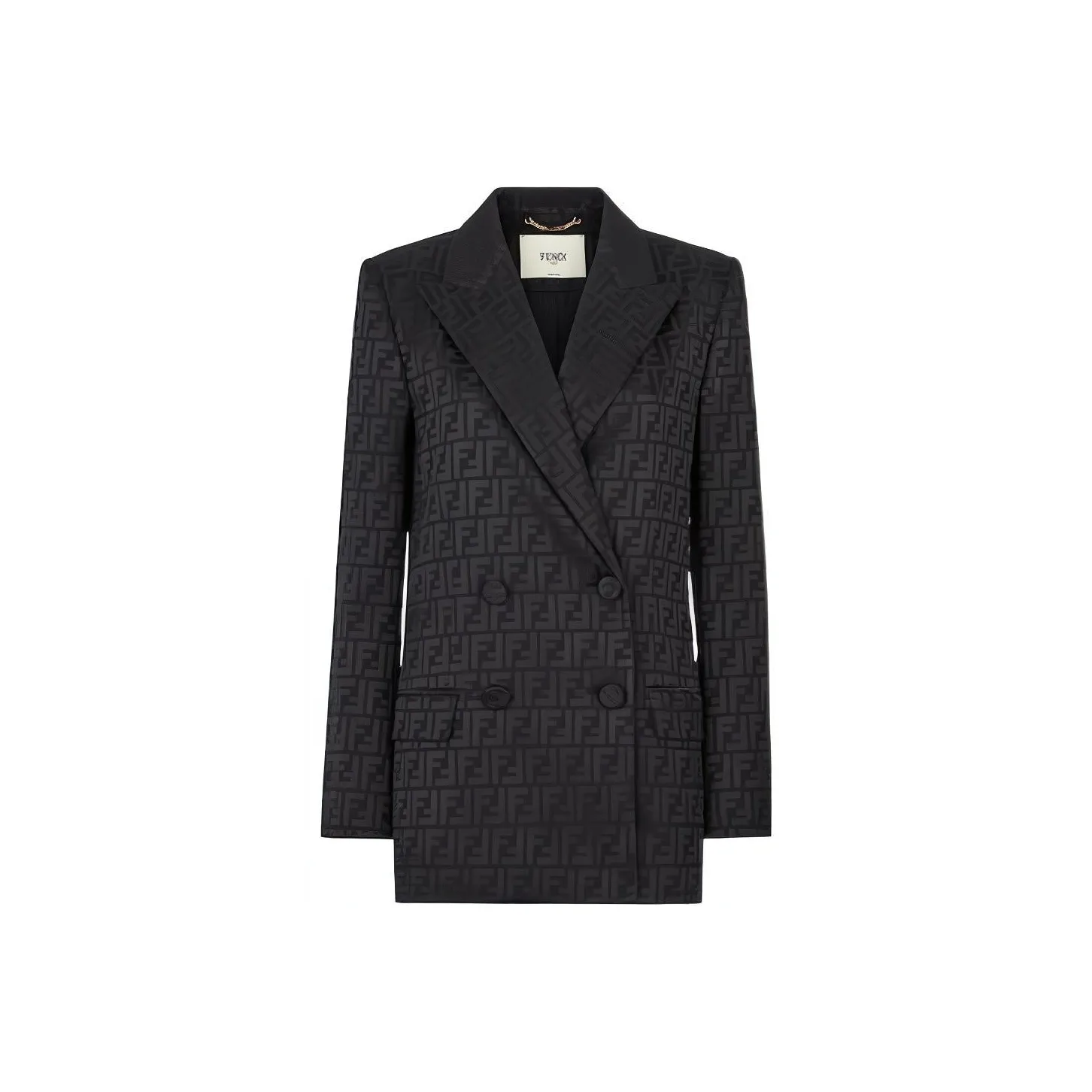 FENDI Ff Monogram Double breasted Blazer