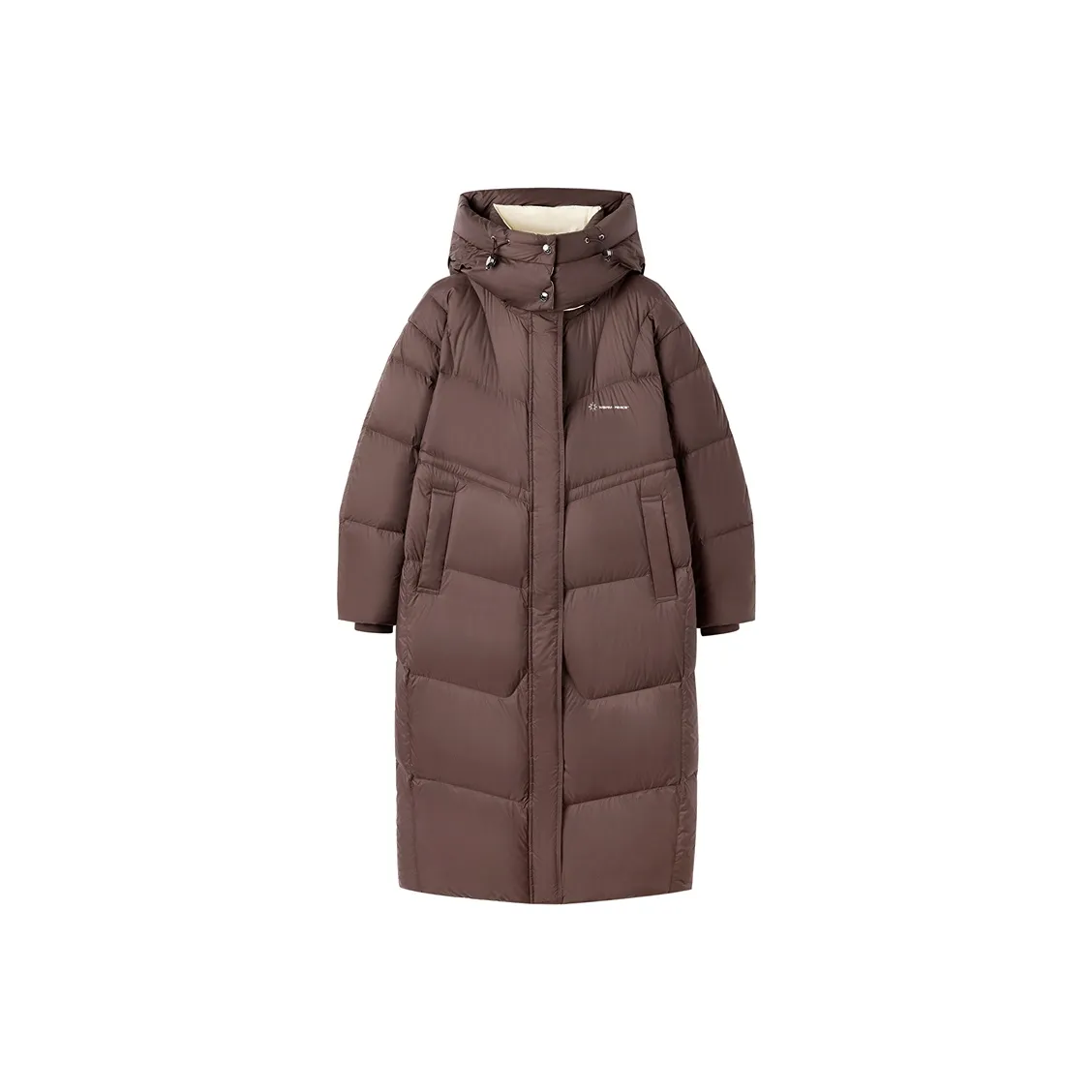 PEACEBIRD Пуховик Женский Коричневый