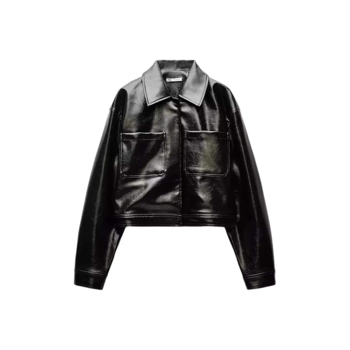 ZARA Куртки и Пальто Женские Черные