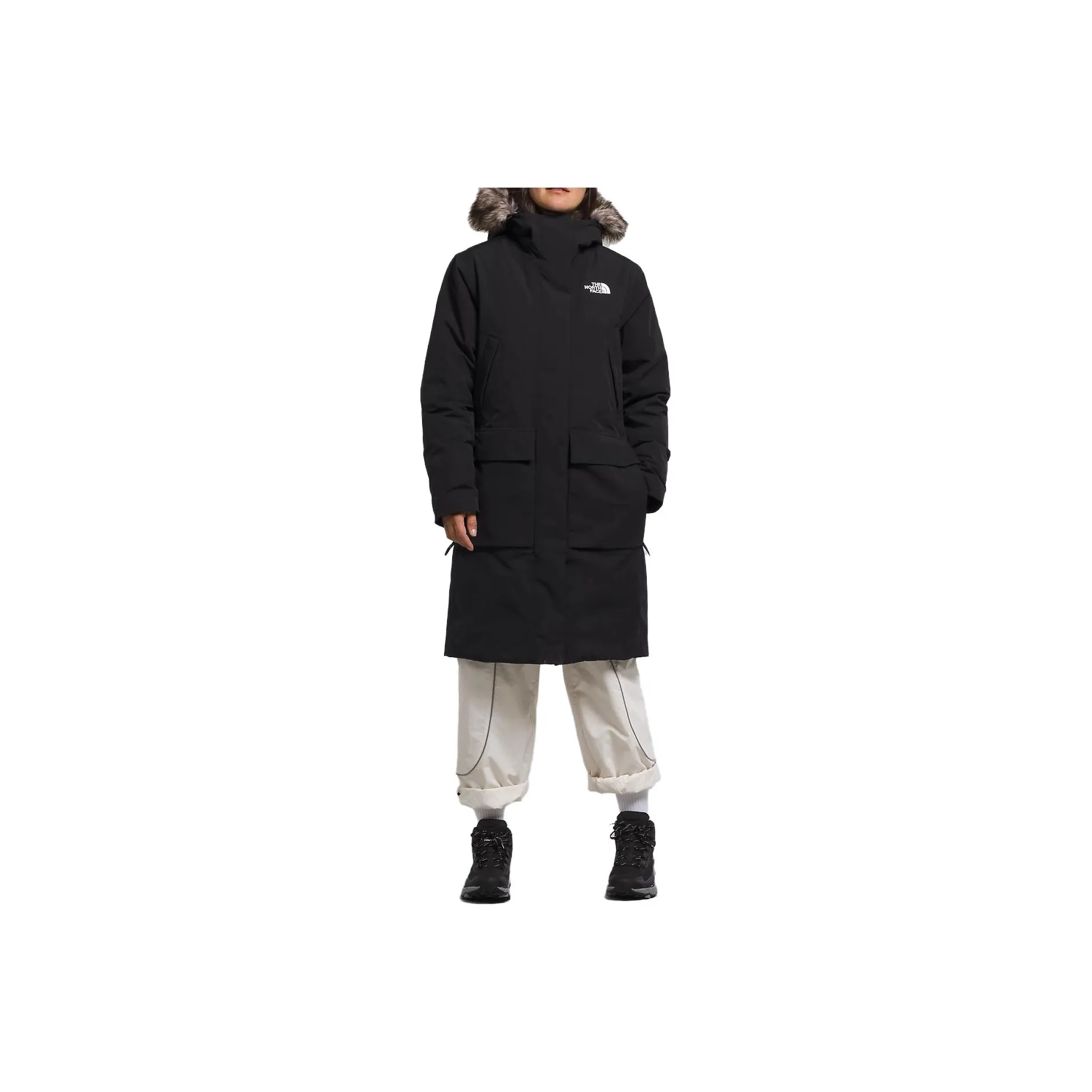 THE NORTH FACE Women's Arctic Parka Premium Black