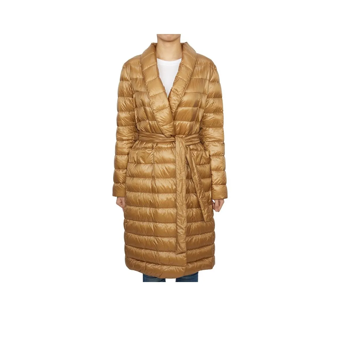 HERNO Down Jackets Women's Beige Yellow
