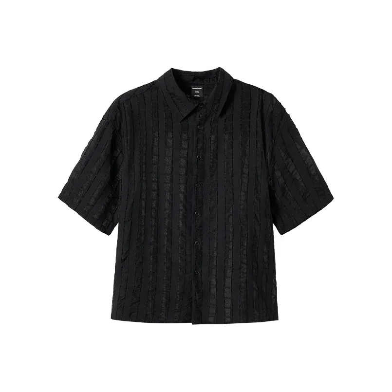 WAYNEXZAVIER Мужские Черные Рубашки