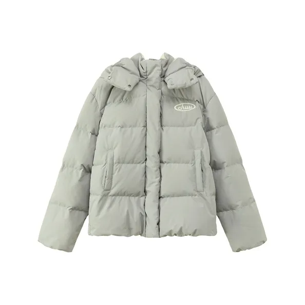 CHUU Кремовый пуховик женский
