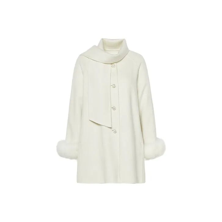 TAMMY TANGS Белое Женское Пальто