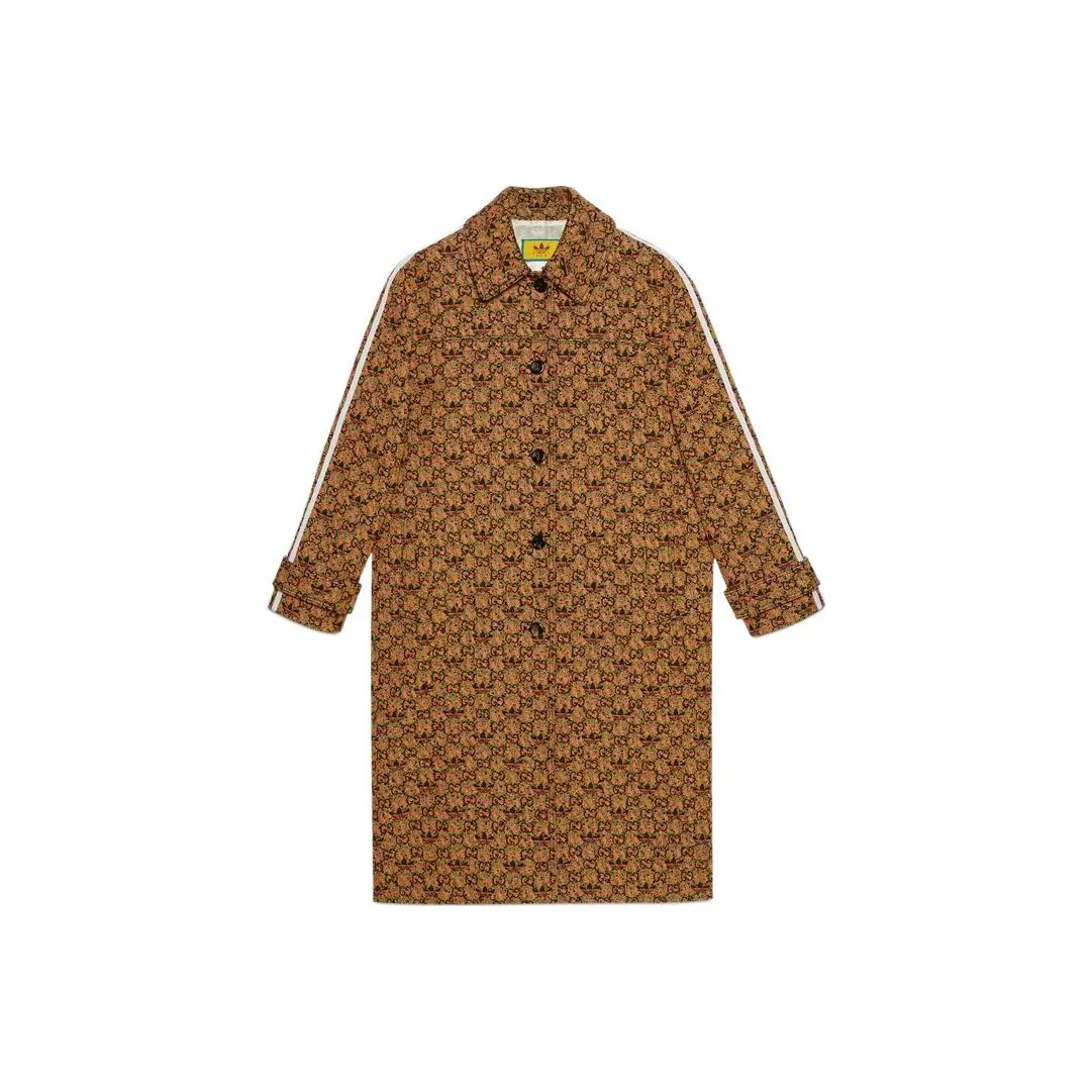 GUCCI X Adidas Gg Trefoil Coat Black/Orange