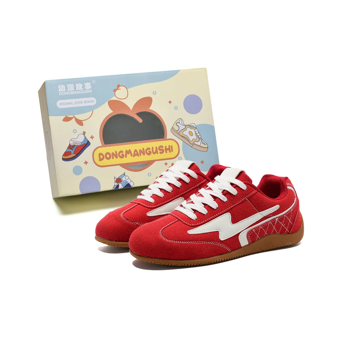 Anime Story Slip-resistant Abrasion-resistant Lightweight Breathable Low-top Skateboard Shoes Unisex Anime Story Противоскользящий Износостойкий Легкий Дышащий Низкий Верх Скейтборд Кроссовки Унисекс