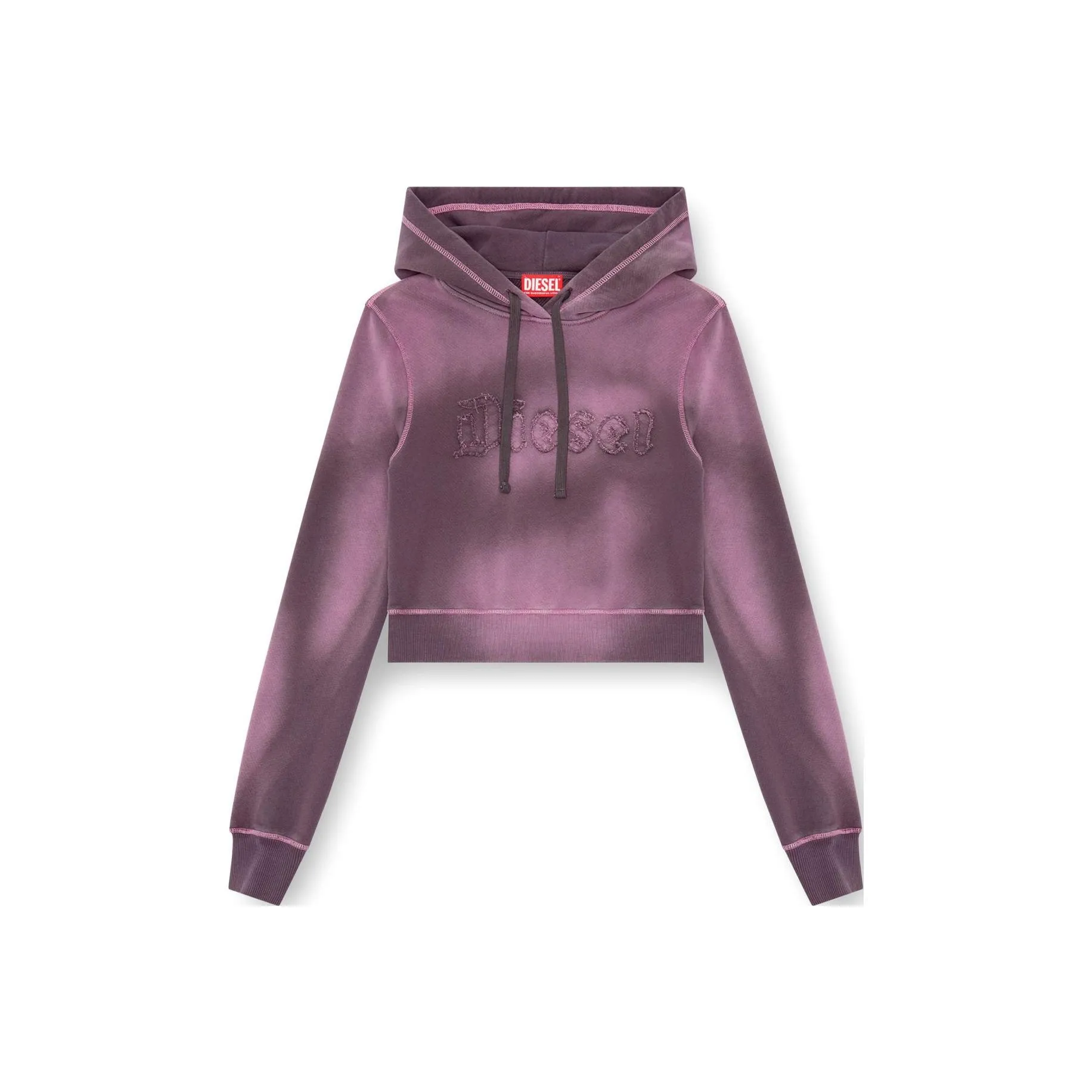 DIESEL FW24 Свитшот Женский Темно-фиолетовый