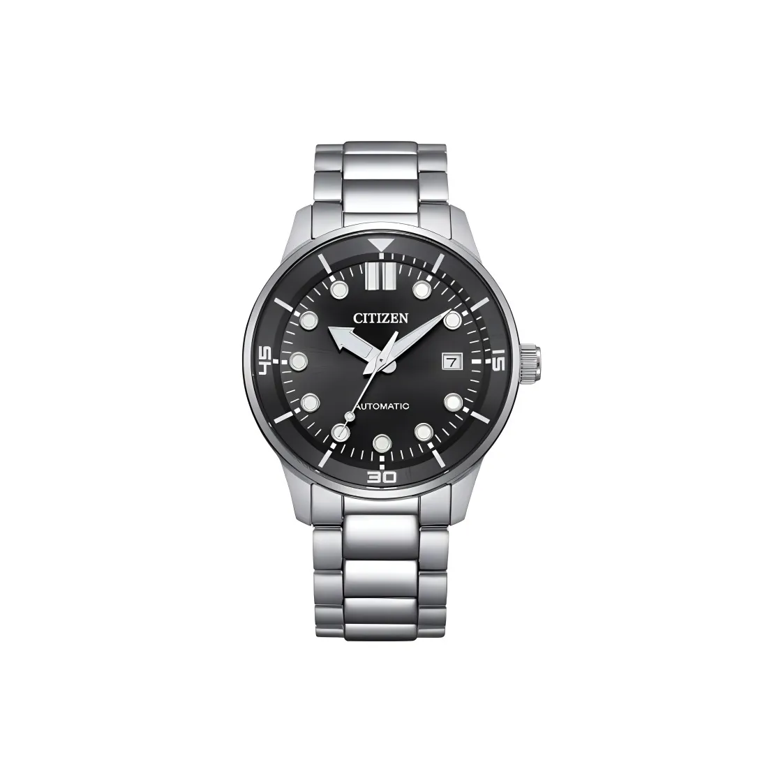 CITIZEN Mechanical Watch Series Автоматический механический механизм нержавеющая сталь ремешок часы 40 мм мужские часы черный циферблат