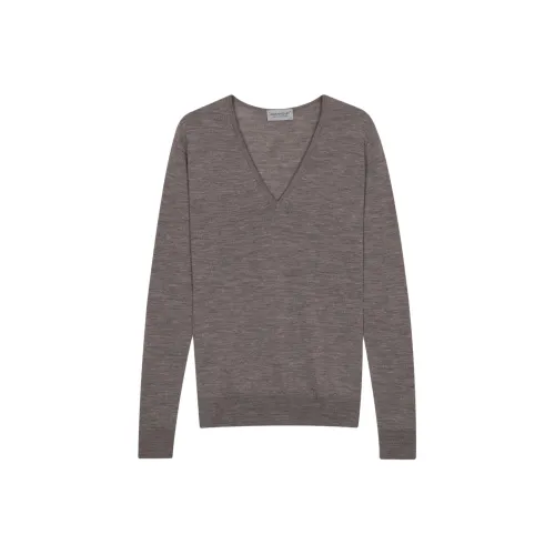 JOHN SMEDLEY Угольно-серый Женская трикотажная одежда