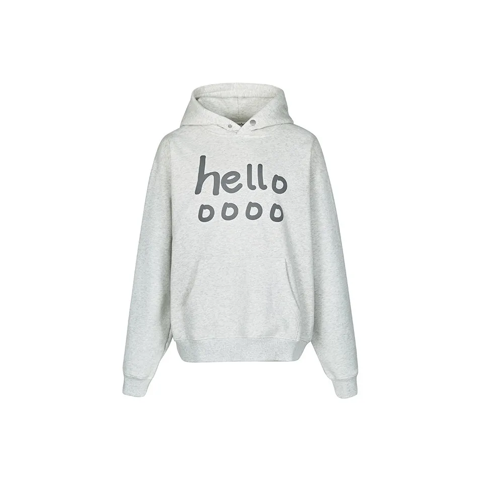 HEYABC Sweatshirt Unisex Light Gray