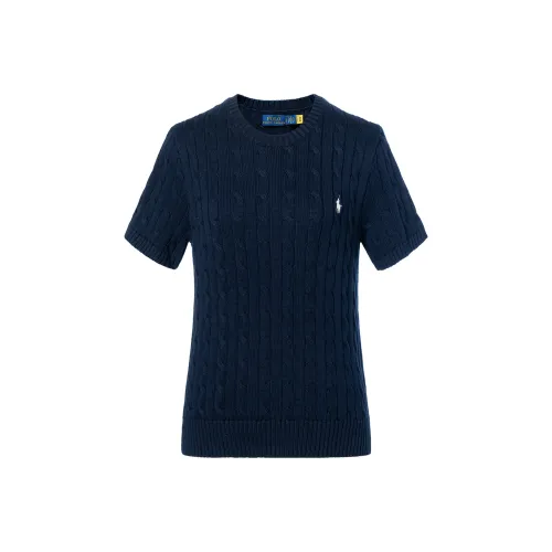 Polo Ralph Lauren Темно-синий Женский Трикотаж