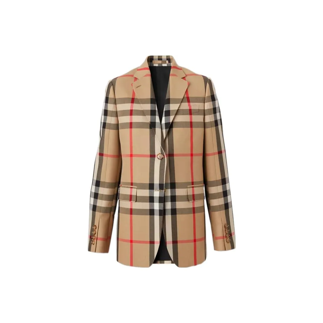 Burberry Check Tailored Jacket 'Archive Beige'