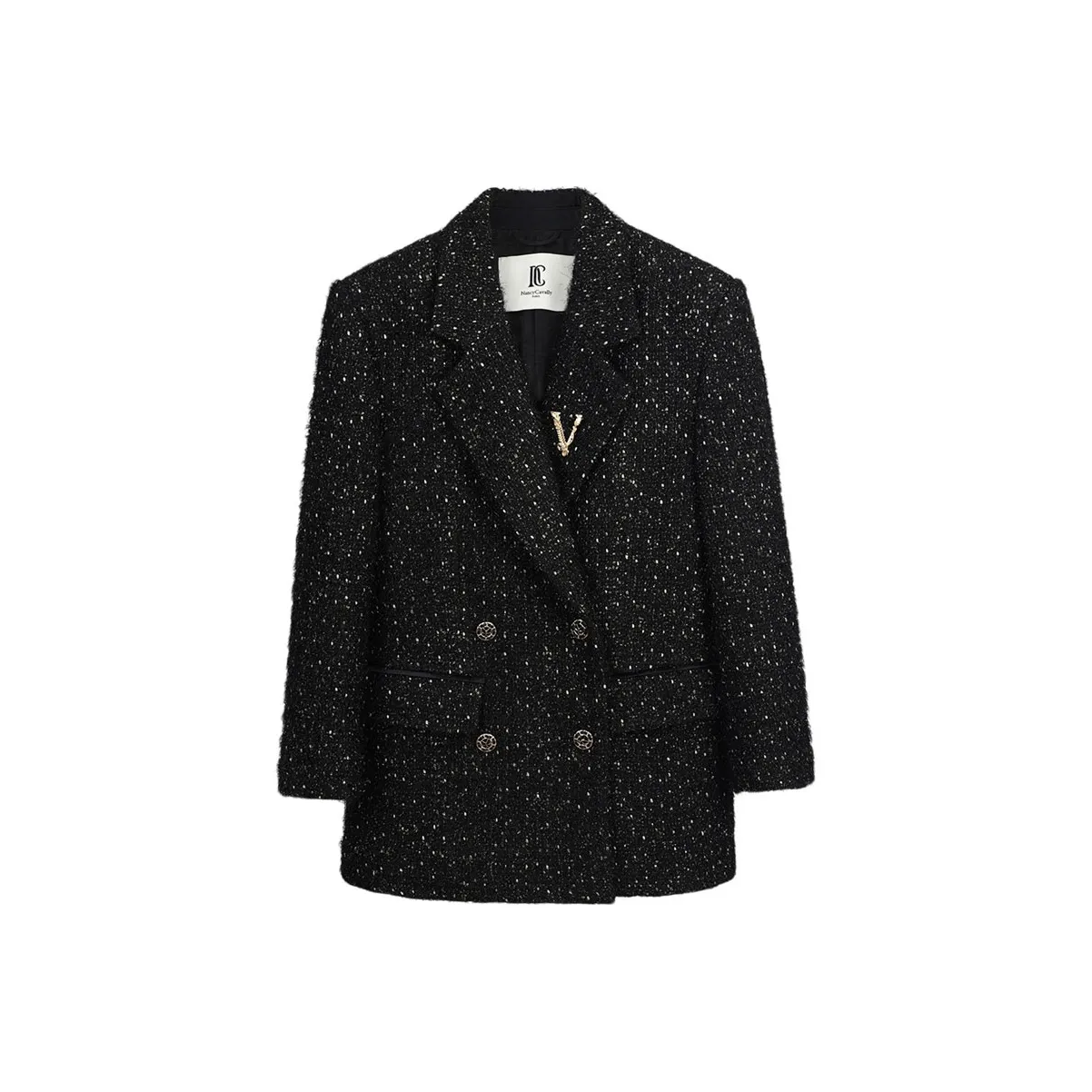 NancyCavally Business Suits Women's Black