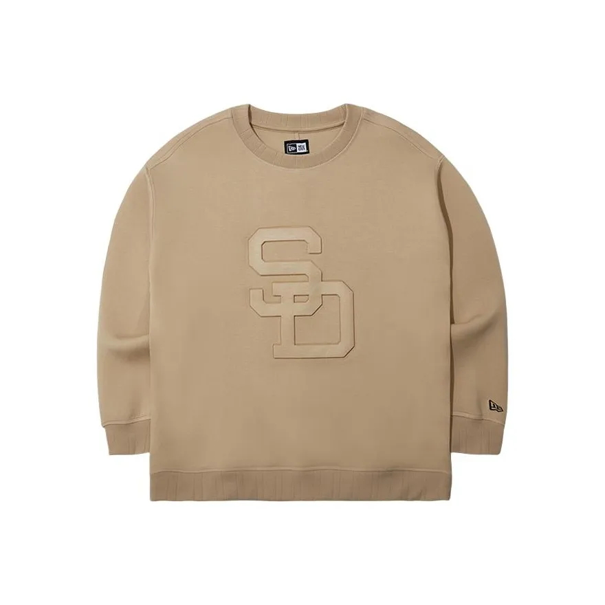 New Era x MLB SS24 Saint Diego Priest Team Sweatshirt Women's Khaki
