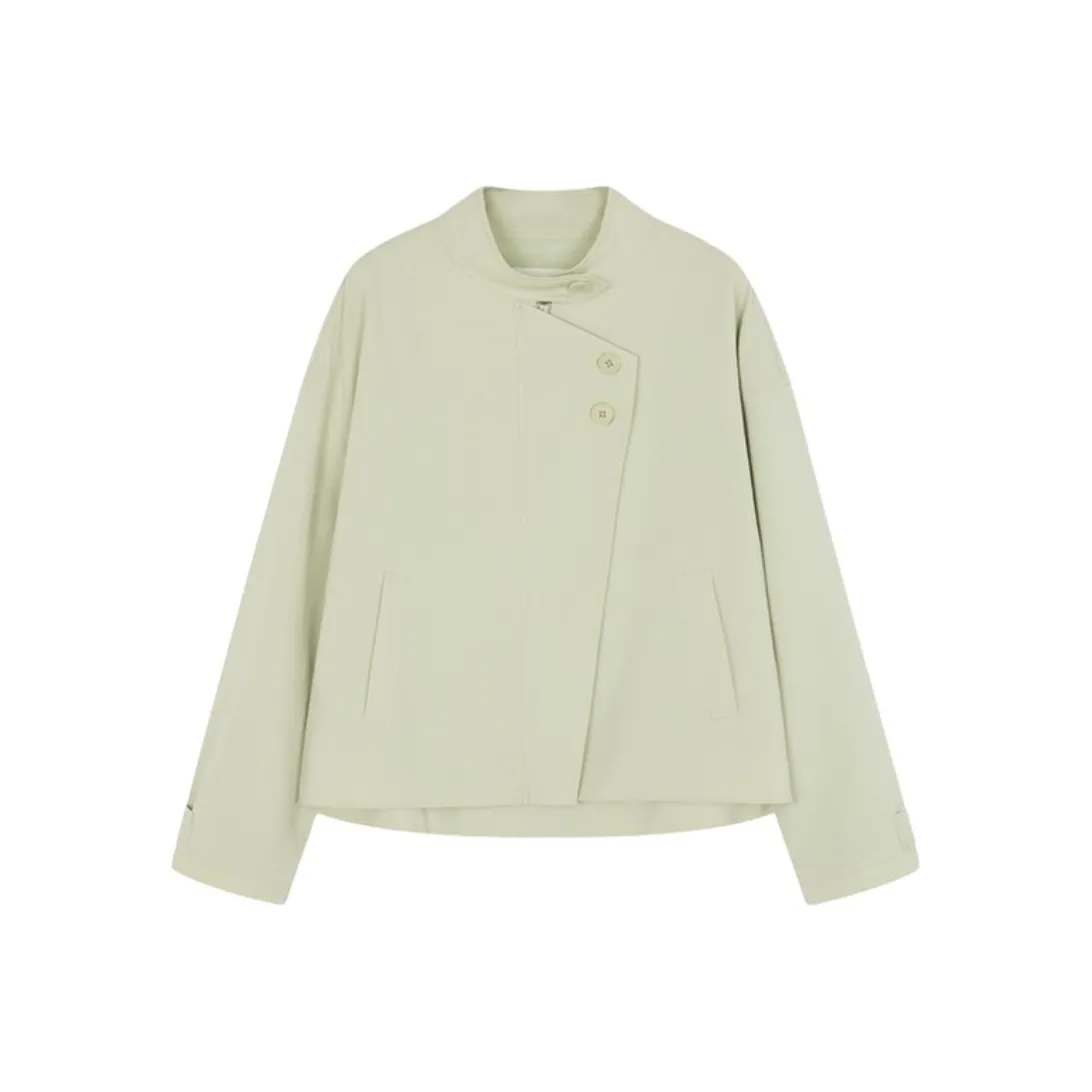 IHIMI Куртки Пальто Женские Sparrow Grass Green