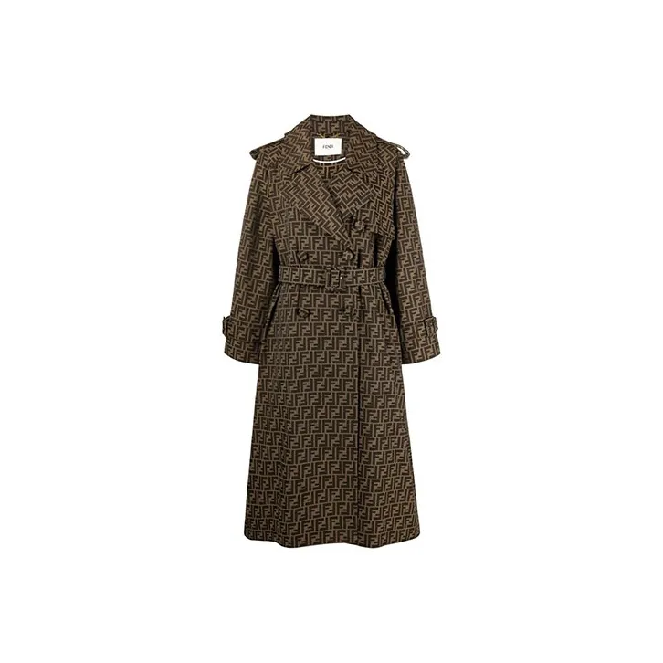 FENDI Coats Women's Camel